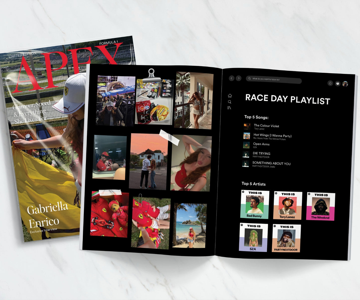 Custom Formula 1 Magazine - F1 Gifts (Printing & Shipping Included)