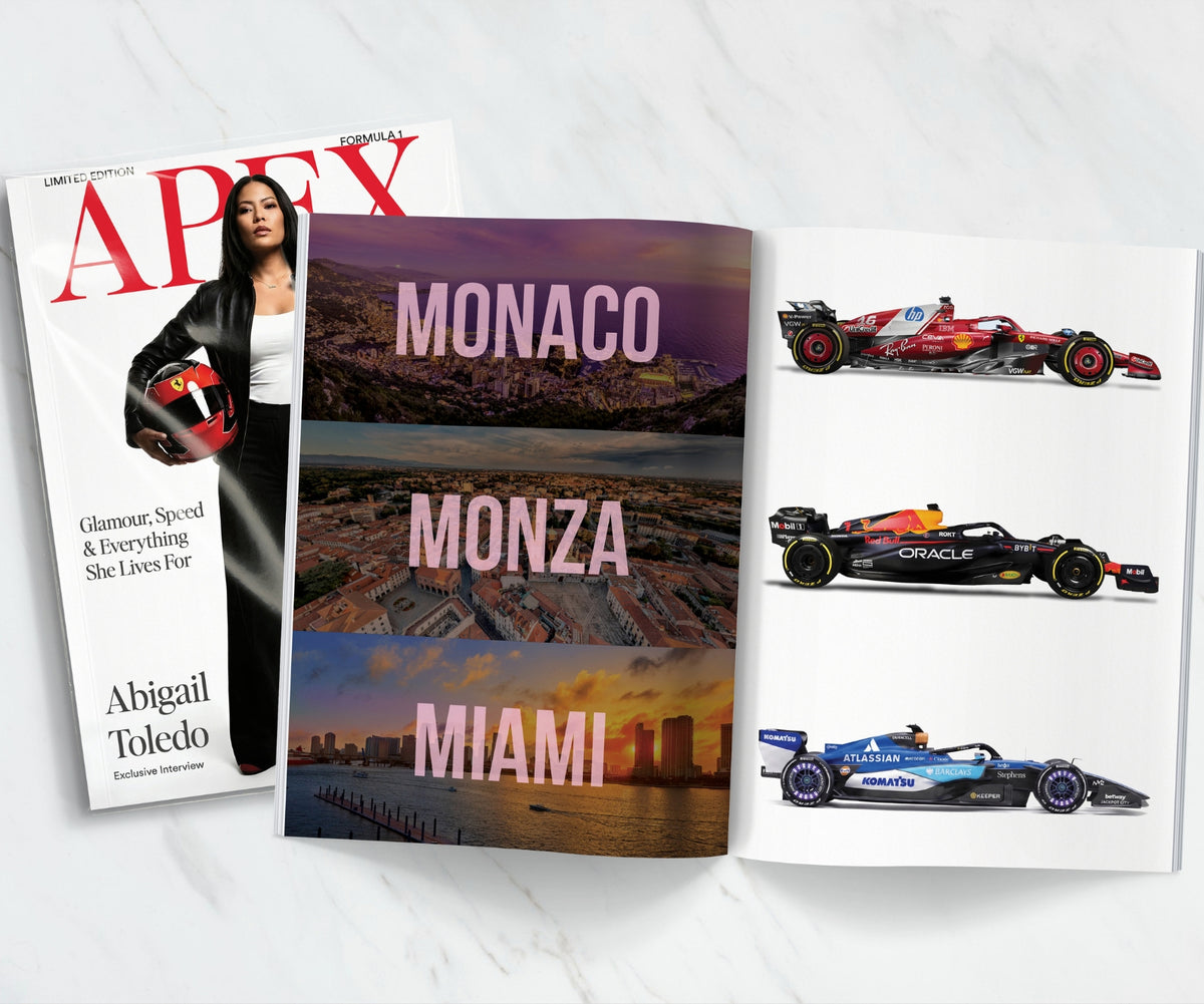 Custom Formula 1 Magazine - F1 Gifts (Printing & Shipping Included)