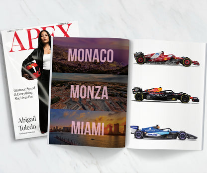 Custom Formula 1 Magazine - F1 Gifts (Printing & Shipping Included)