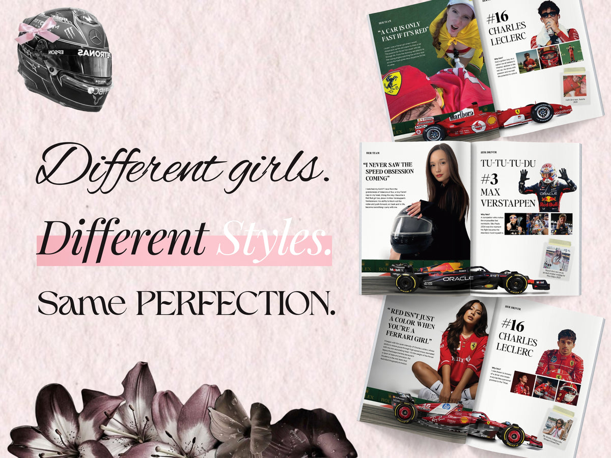 Custom Formula 1 Magazine - F1 Gifts (Printing & Shipping Included)